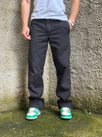 Dickies Black Slim Straight Work Pants