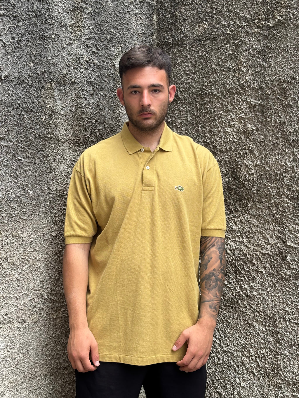 Lacoste Mustard Polo Shirt