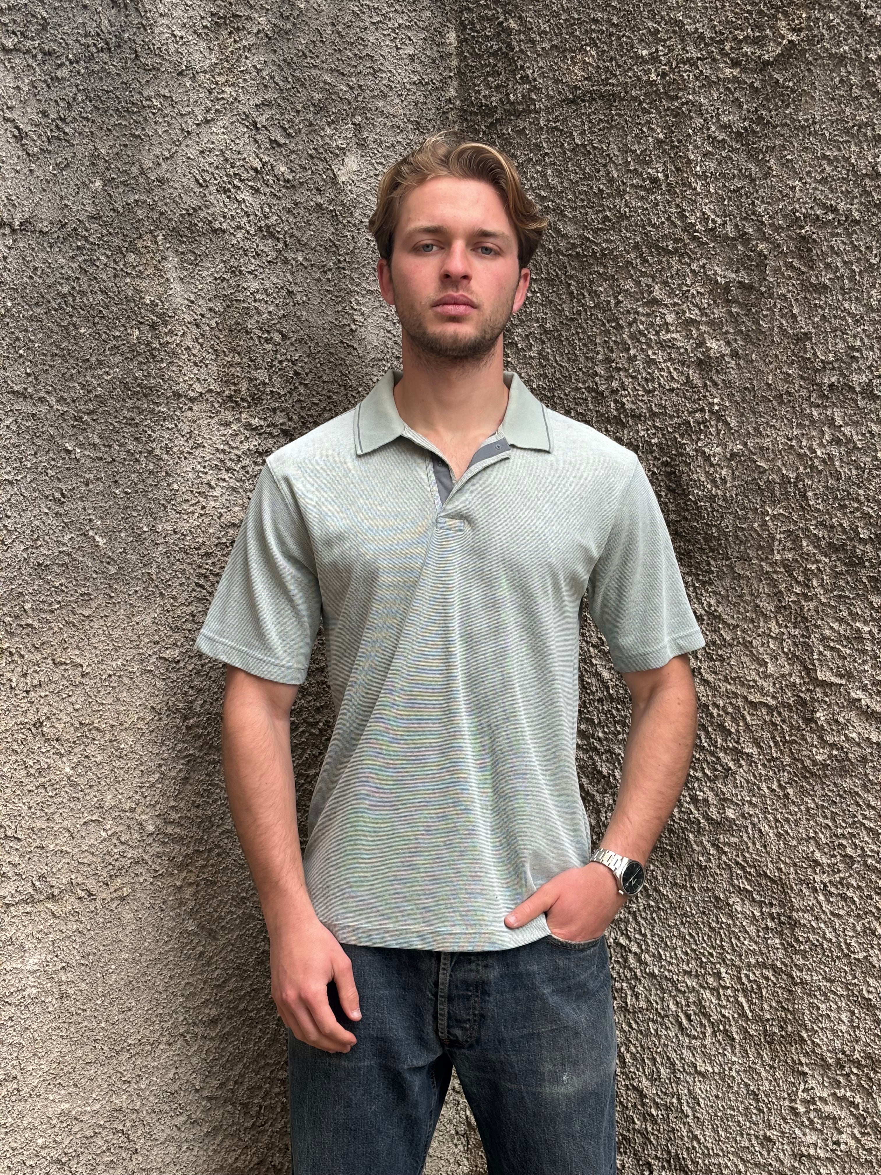 Polo Patagonia Uomo Grigio Chiaro – Regular Fit