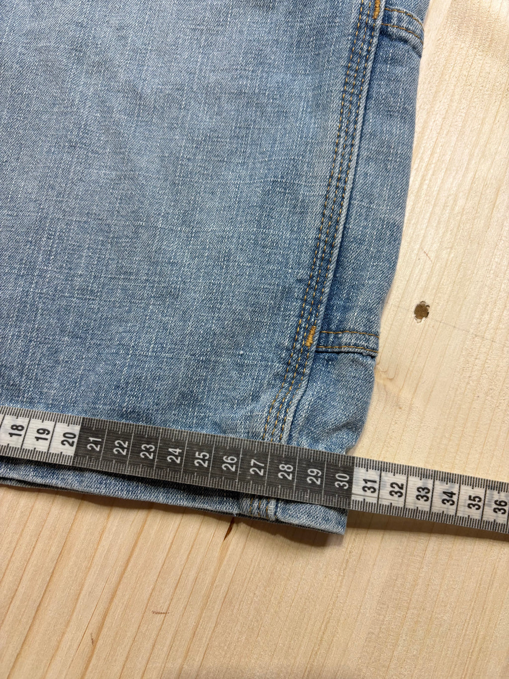Bermuda Vintage Denim Carpenter Built Rite by Steve & Barry’s