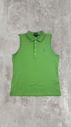 Polo Smanicata Ralph Lauren Verde Lime – Vintage