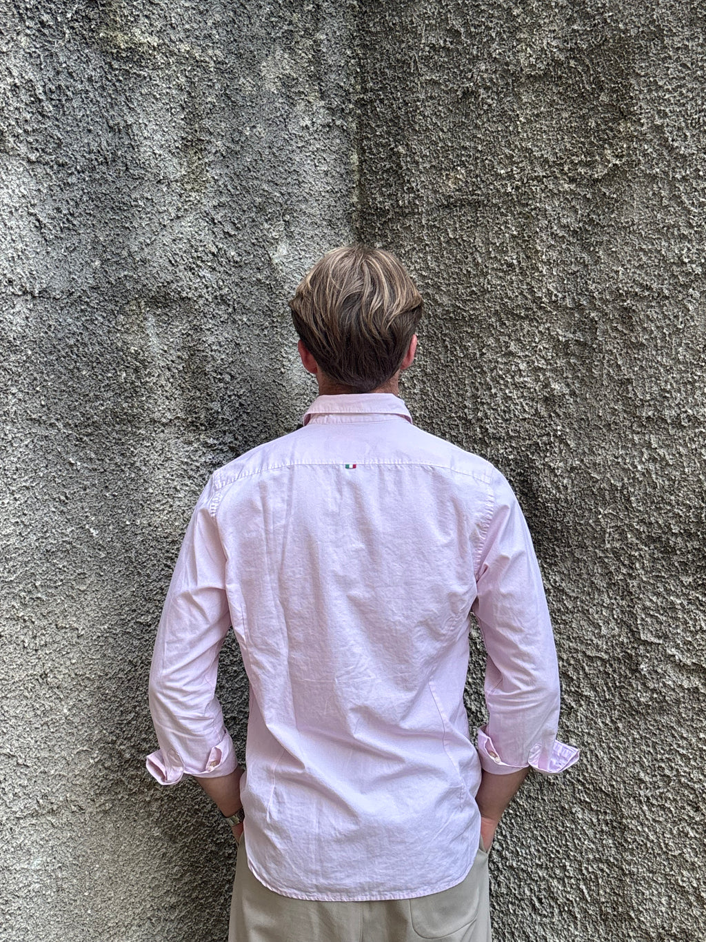 Selezione Grigio Light Pink Button-Up Shirt