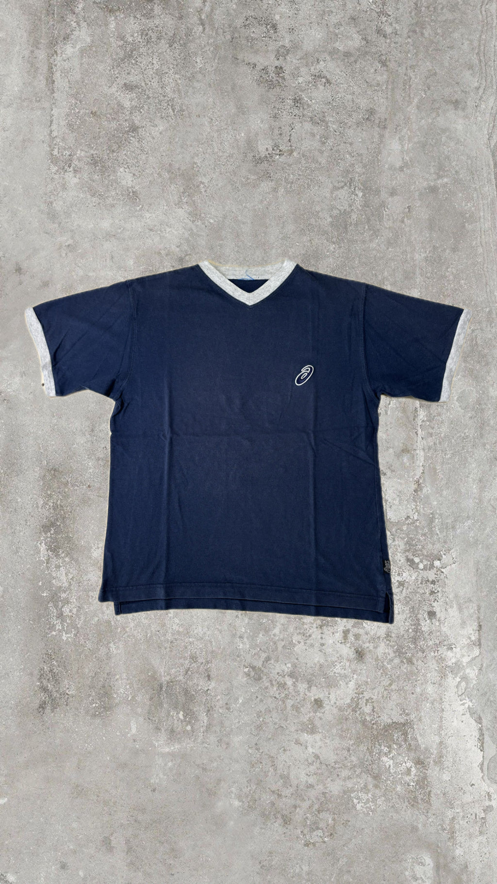T-Shirt Asics Vintage Blu Navy