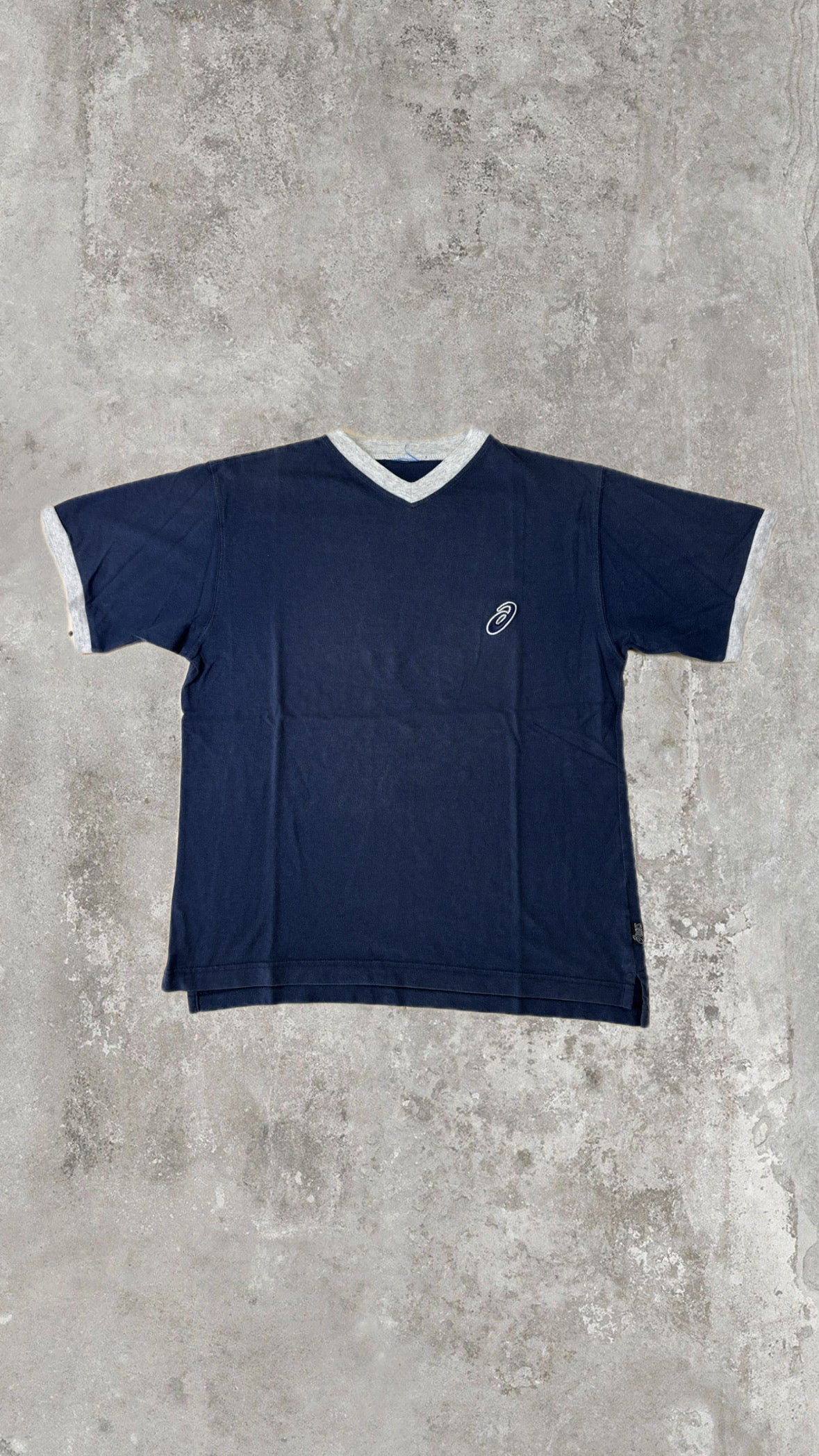 T-Shirt Asics Vintage Blu Navy