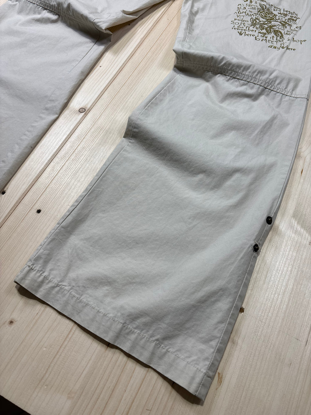 Pantalone Cargo Vintage Beige Oltre Donna