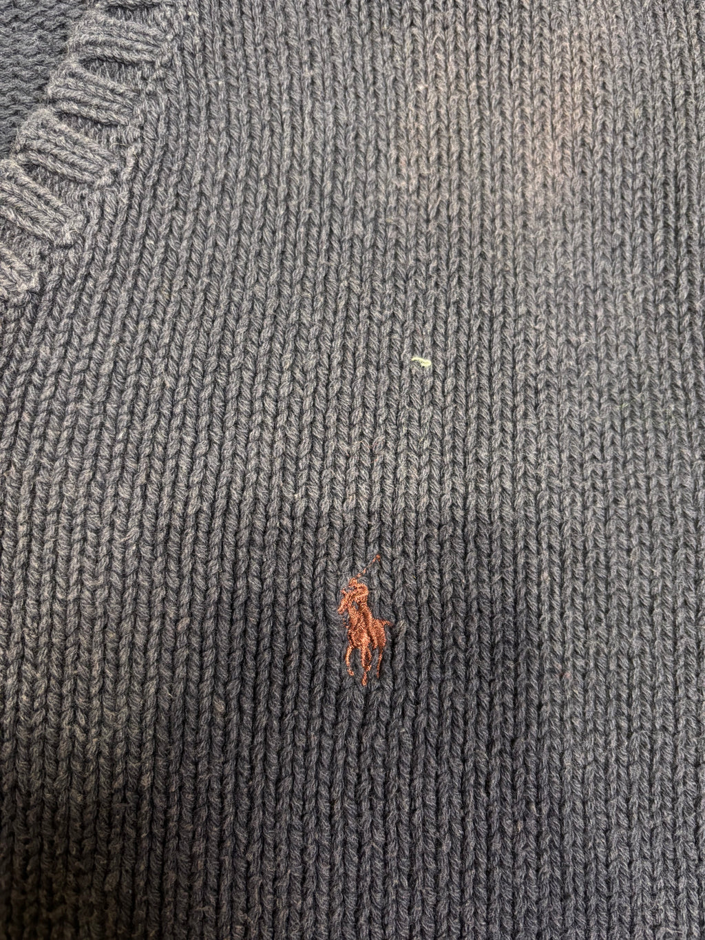 Polo Ralph Lauren Vintage Knit Vest – Navy Blue