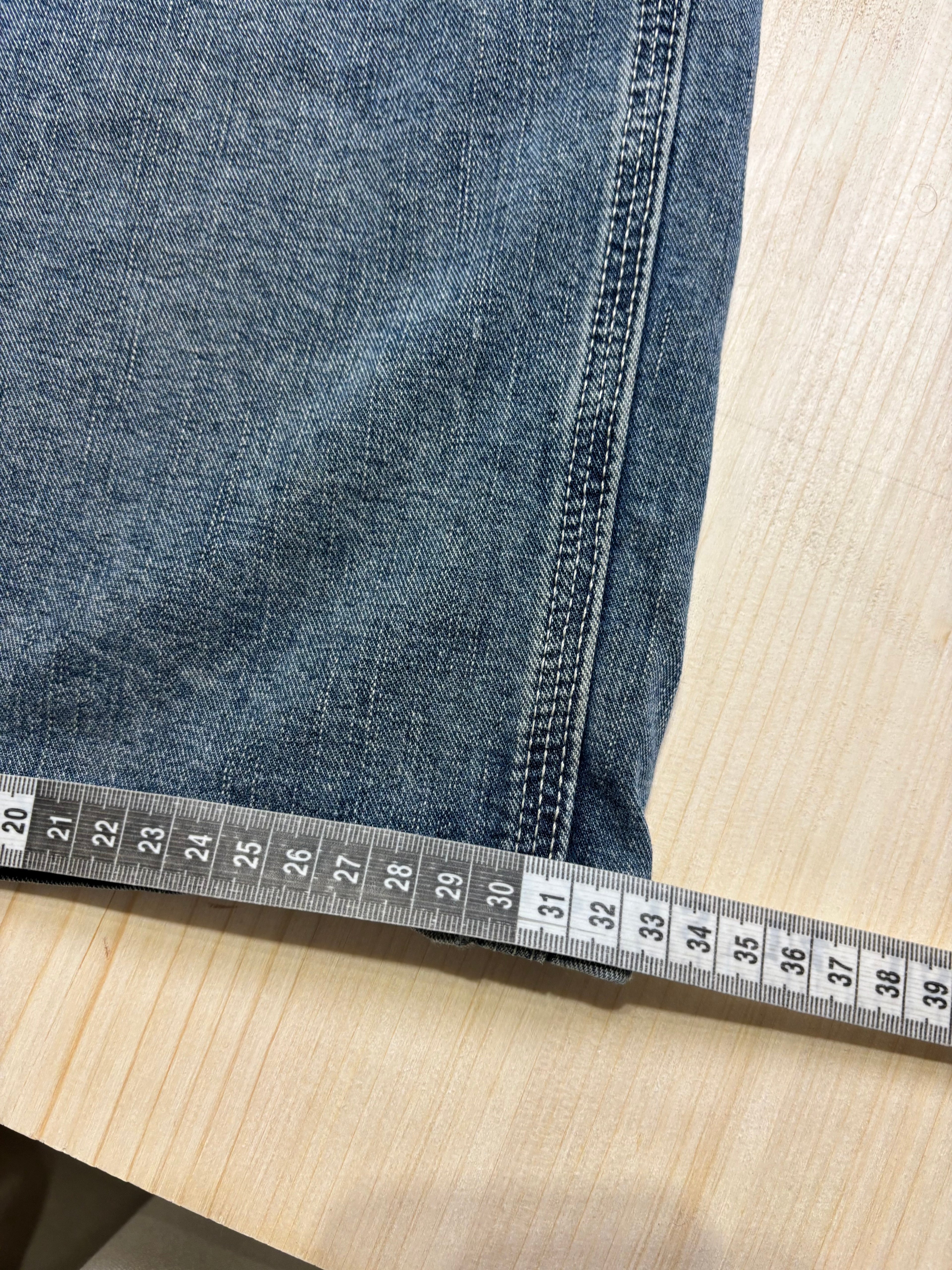 Bermuda Vintage Denim Carpenter Lee Dungarees