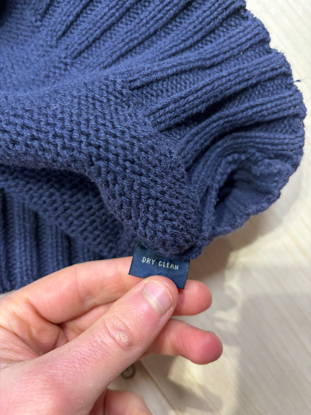 Polo Ralph Lauren Vintage Knit Vest – Navy Blue