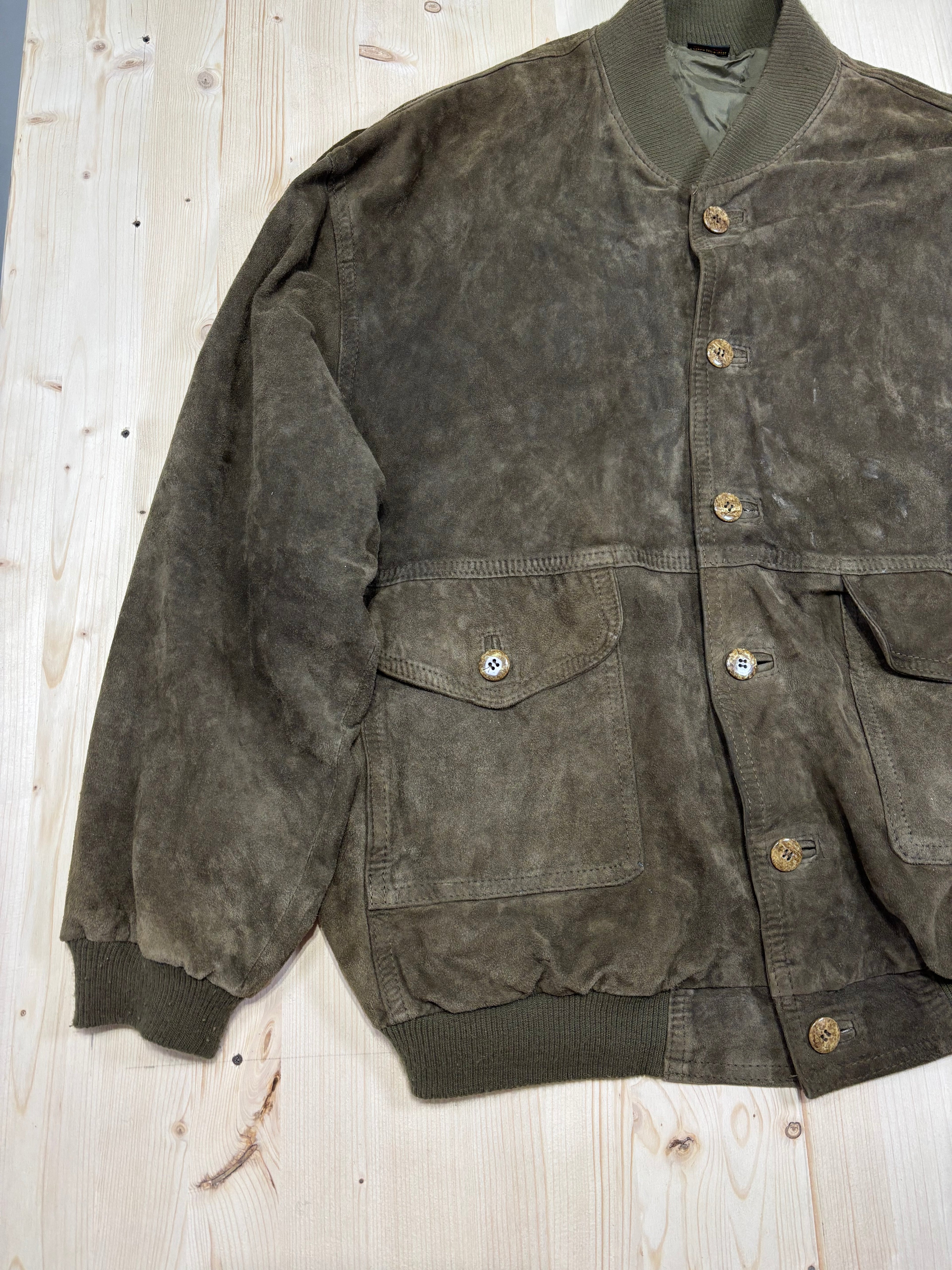 Giacca Vintage in Vera Pelle 90s