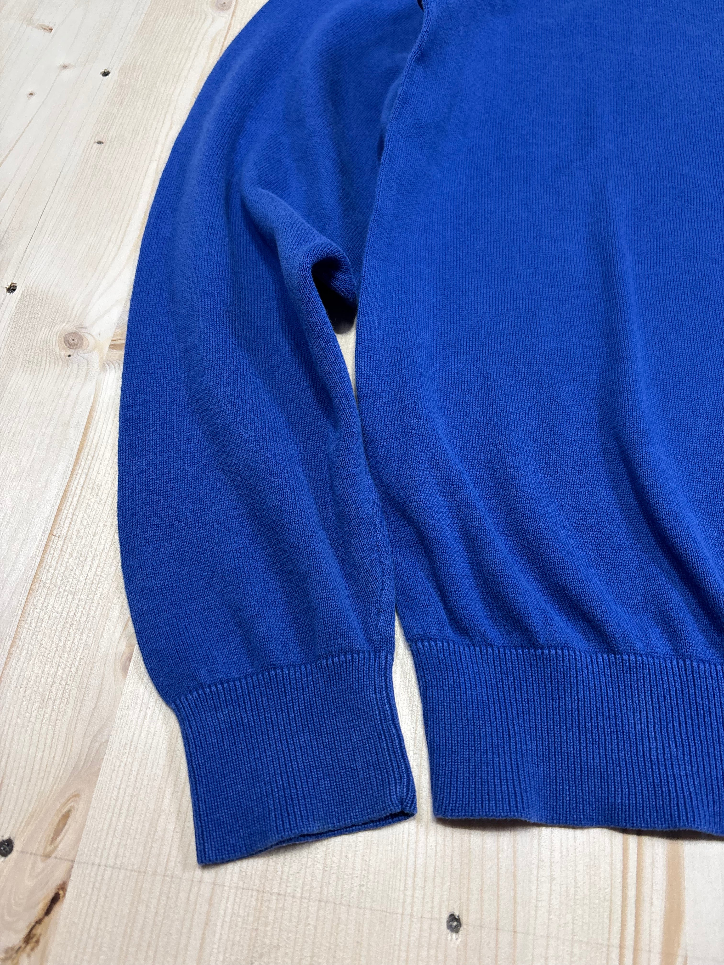 Vintage Tommy Hilfiger V-Neck Sweater – Royal Blue