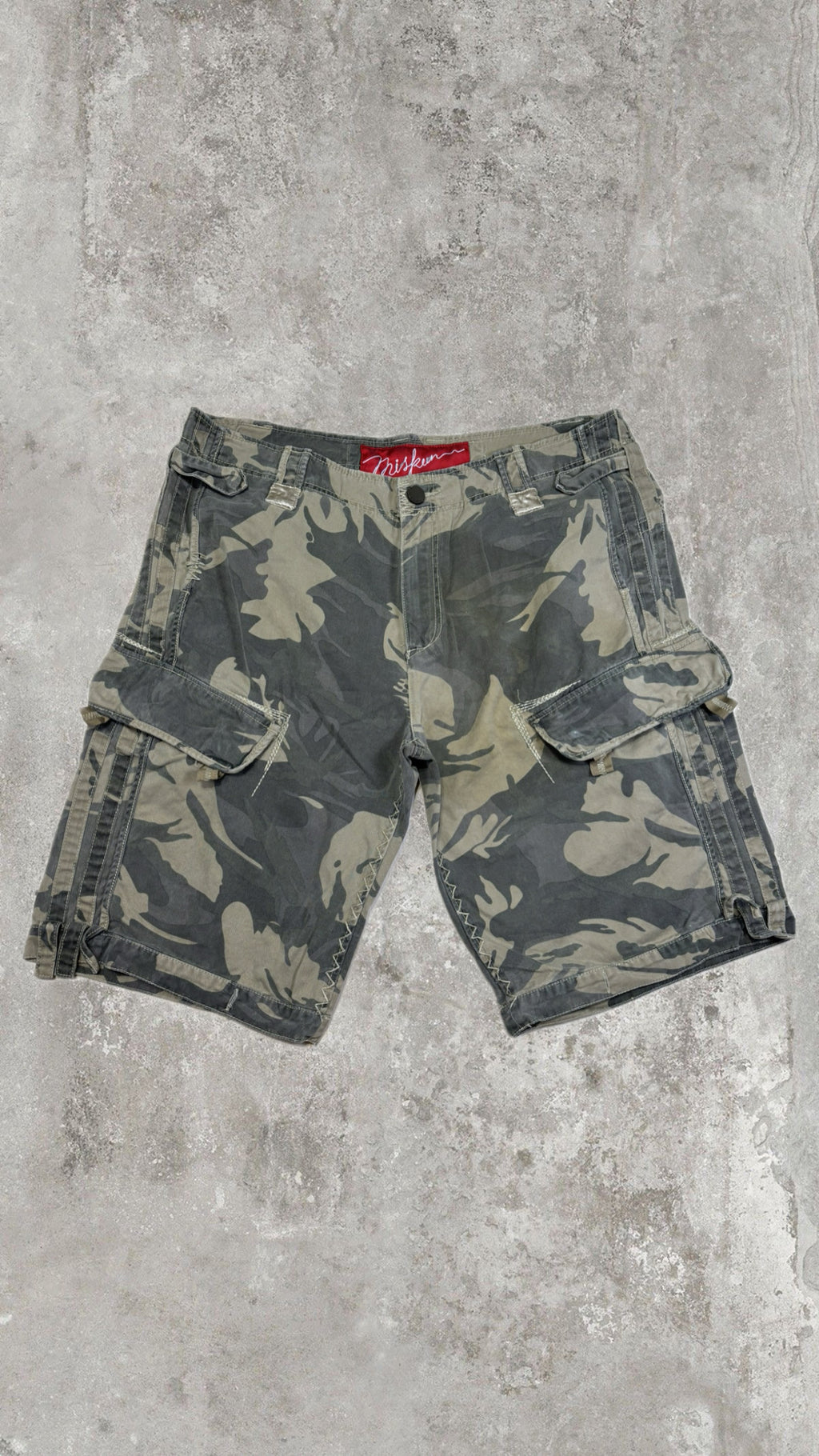 Bermuda Cargo Miskeen Originals Camouflage Vintage