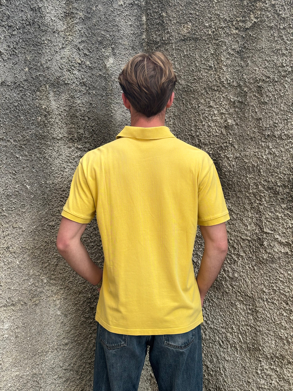 Lacoste Yellow Classic Polo Shirt