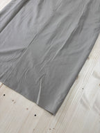 Gonna Midi Pura Lana Vergine Made in Italy Beige Donna Y2K Vintage