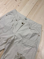 Pantalone Cargo Vintage Beige Oltre Donna