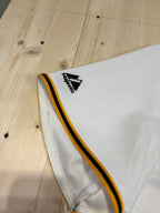 Majestic Pittsburgh Pirates White Button-Up Baseball Jersey