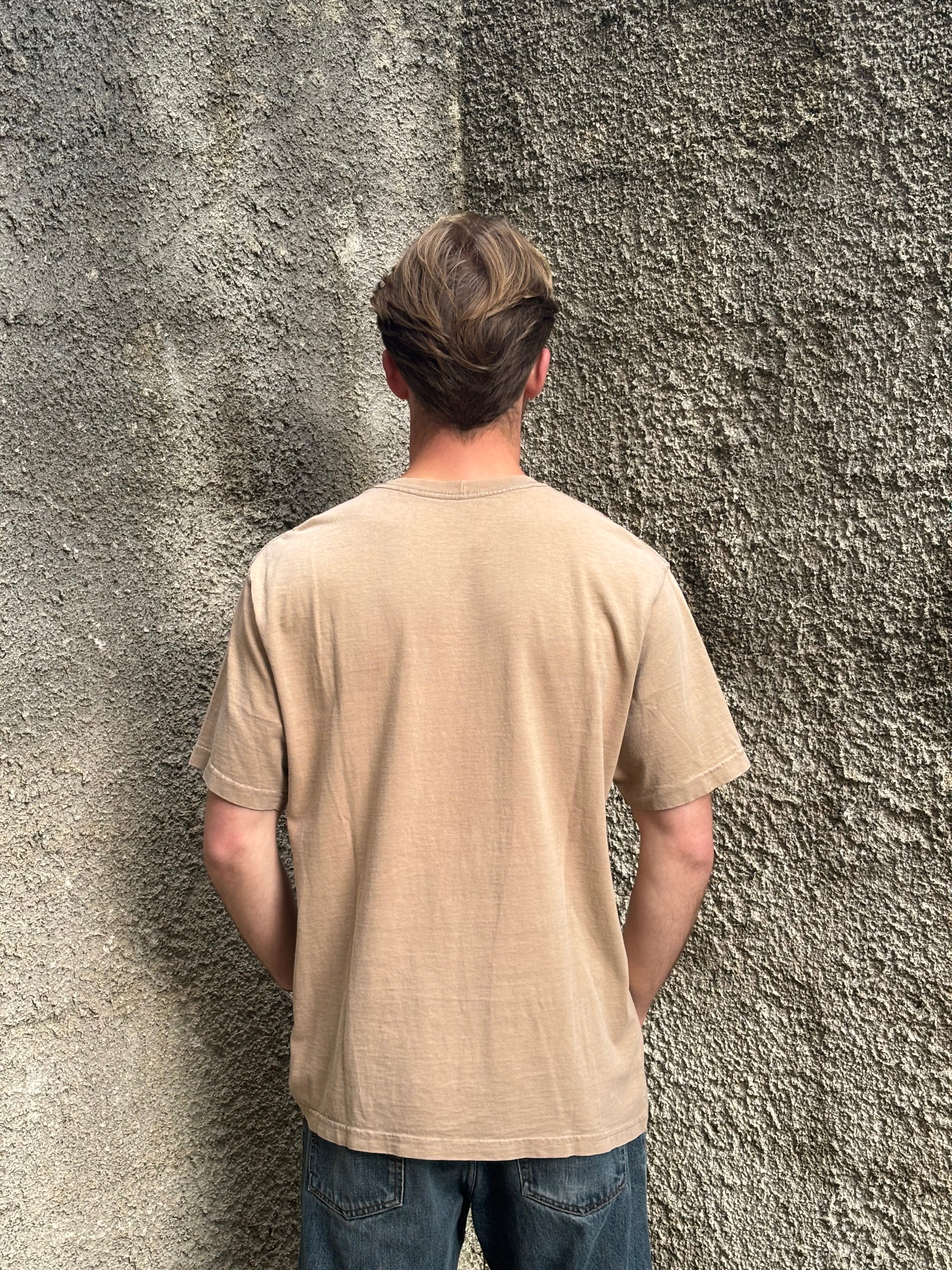 T-Shirt Carhartt Pocket Beige Vintage