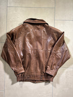 Bomber Vintage 80s in Pelle