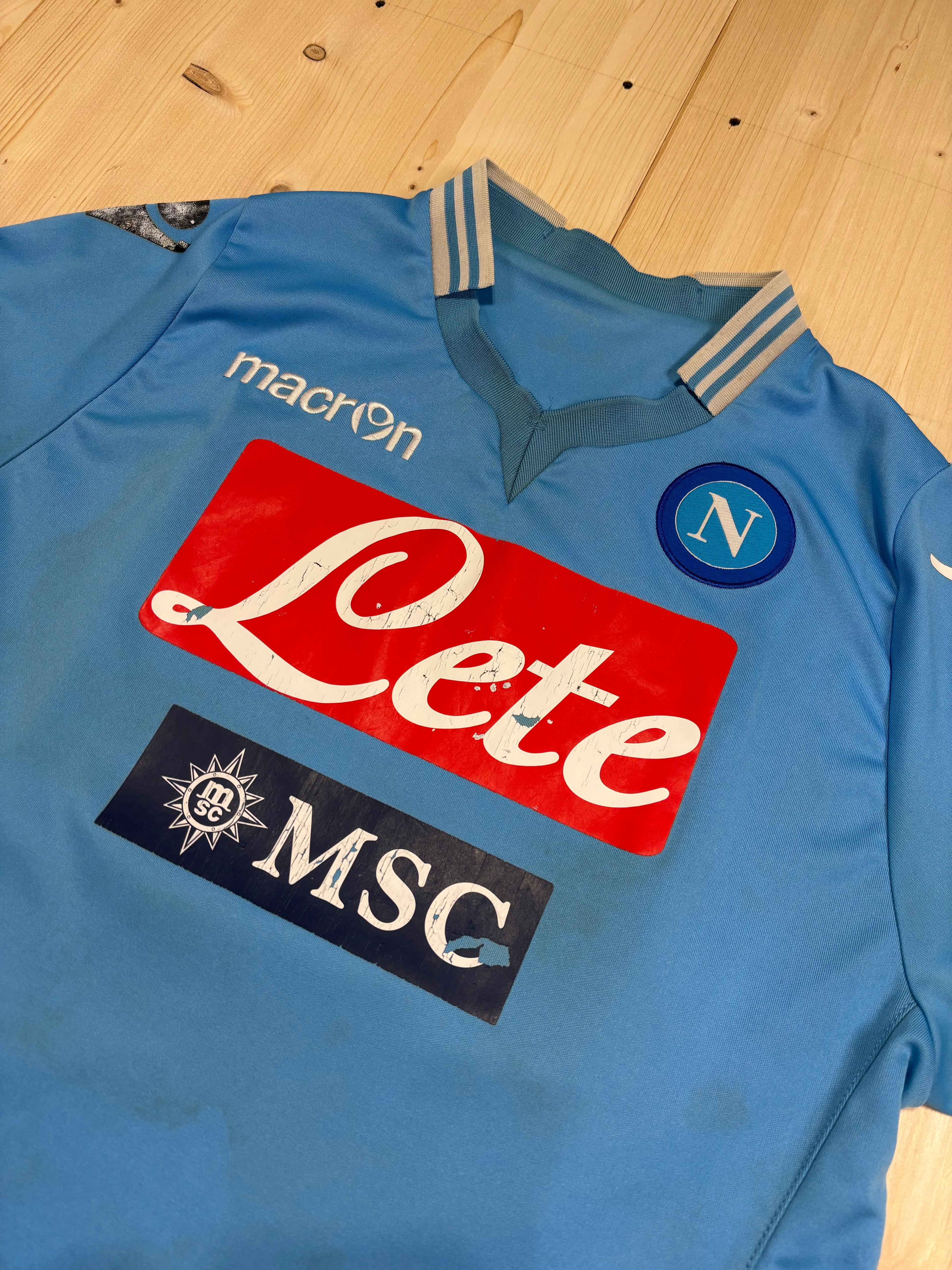 Maglia Vintage Napoli Home 2015/16 Inler 88 Serie A TIM
