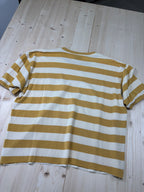 T-shirt Crop Emporio Armani Y2K Vintage a Righe