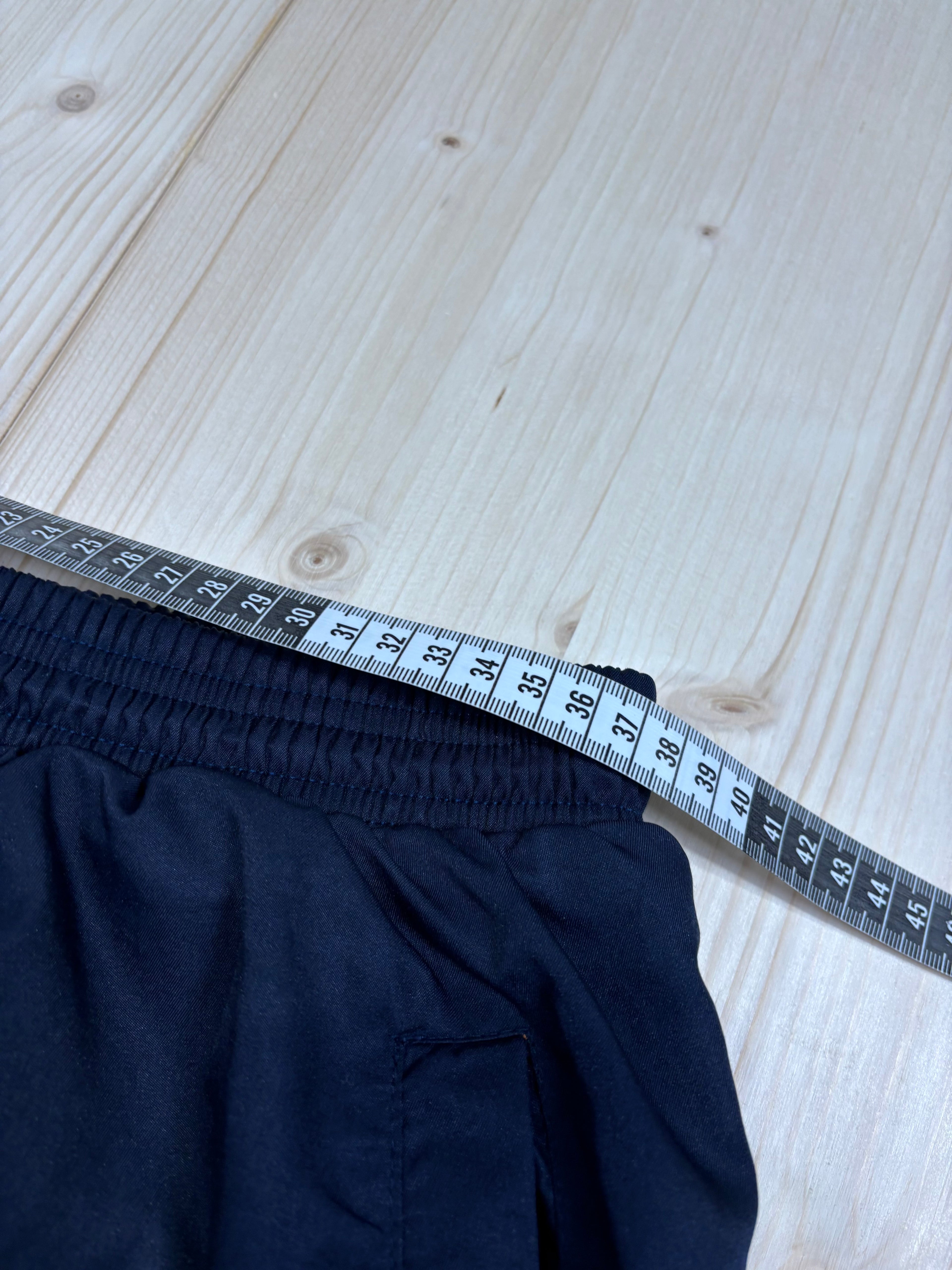 Nike Vintage Track Pants Blu Navy Loose Fit