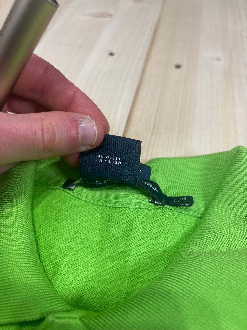 Polo Smanicata Ralph Lauren Verde Lime – Vintage