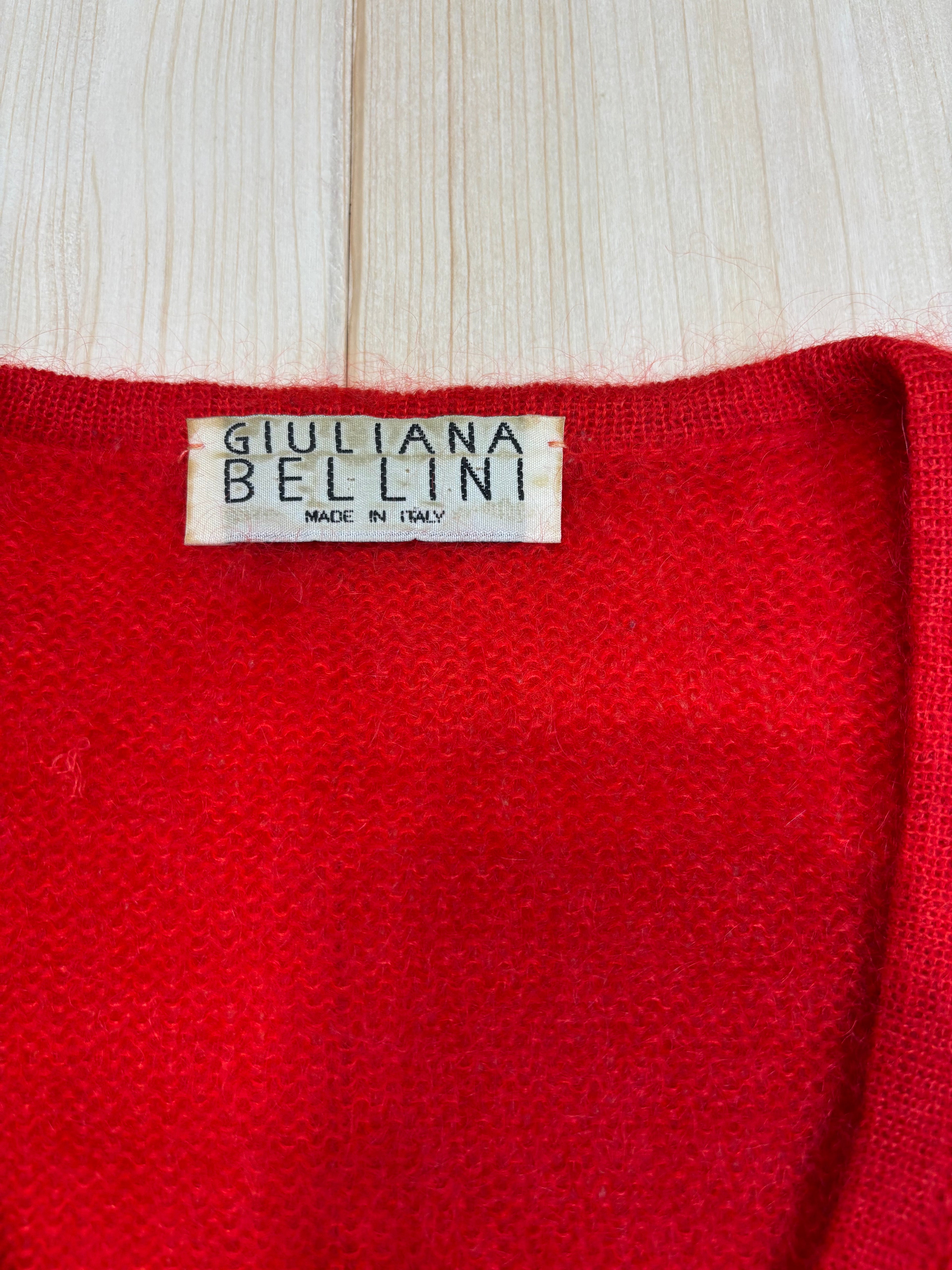 Cardigan Vintage Anni 90 in Misto Lana - Made in Italy