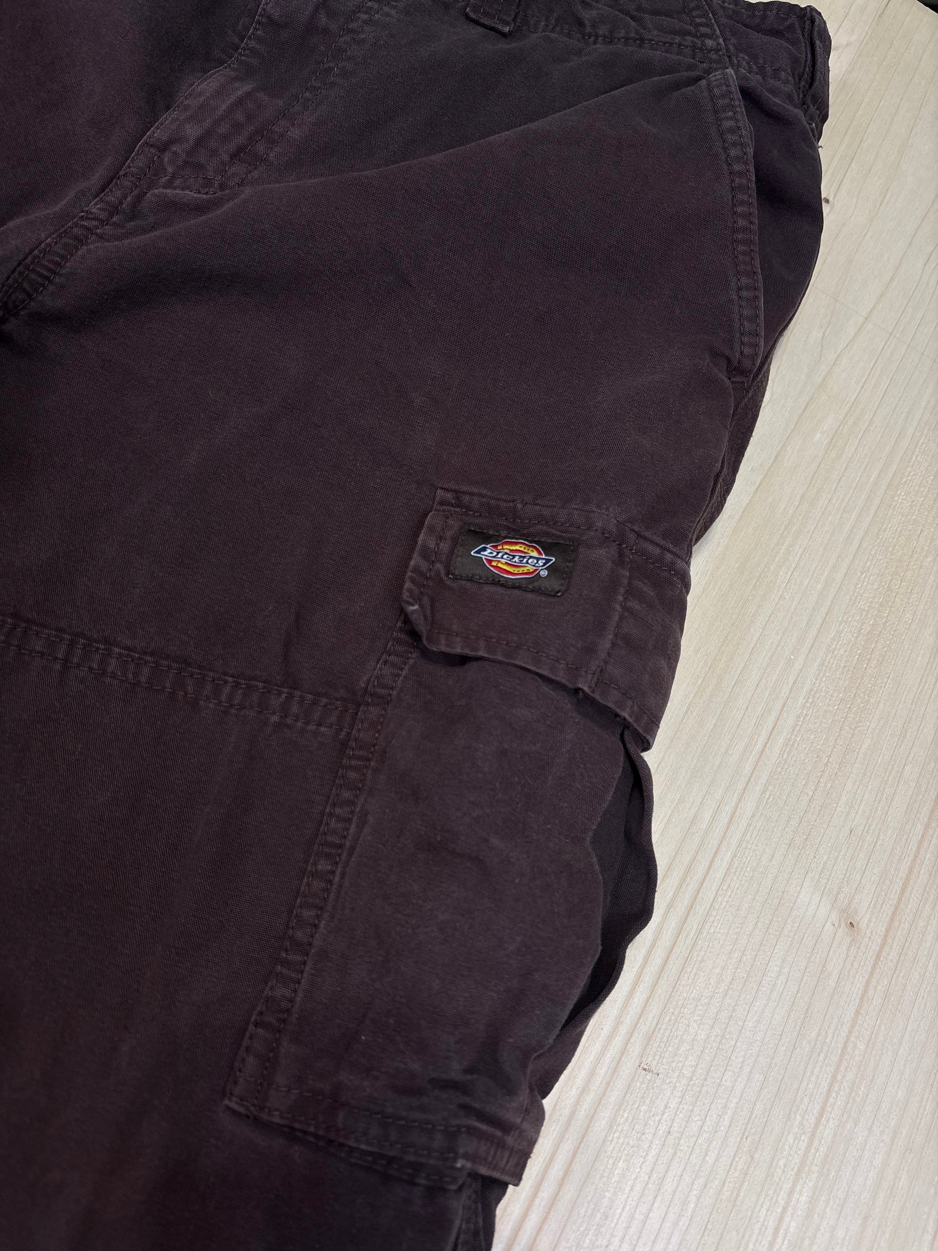 Dickies Dark Brown Cargo Pants Utility Fit
