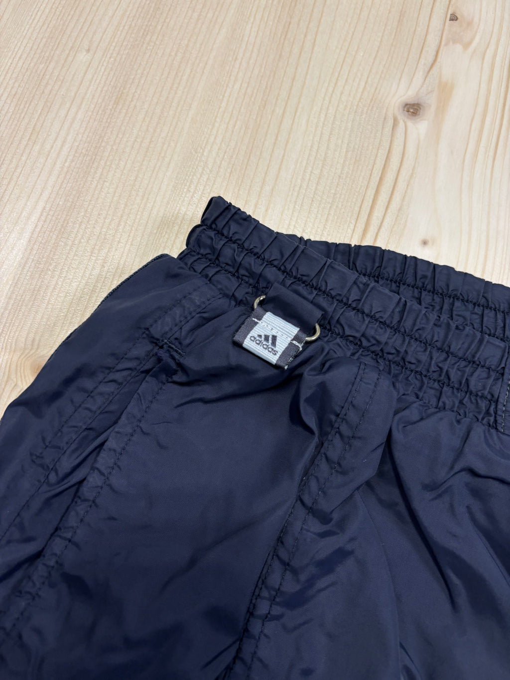 Adidas Vintage Track Pants Blu Navy Loose Fit