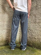 Adidas Vintage Track Pants Grigio Loose Fit