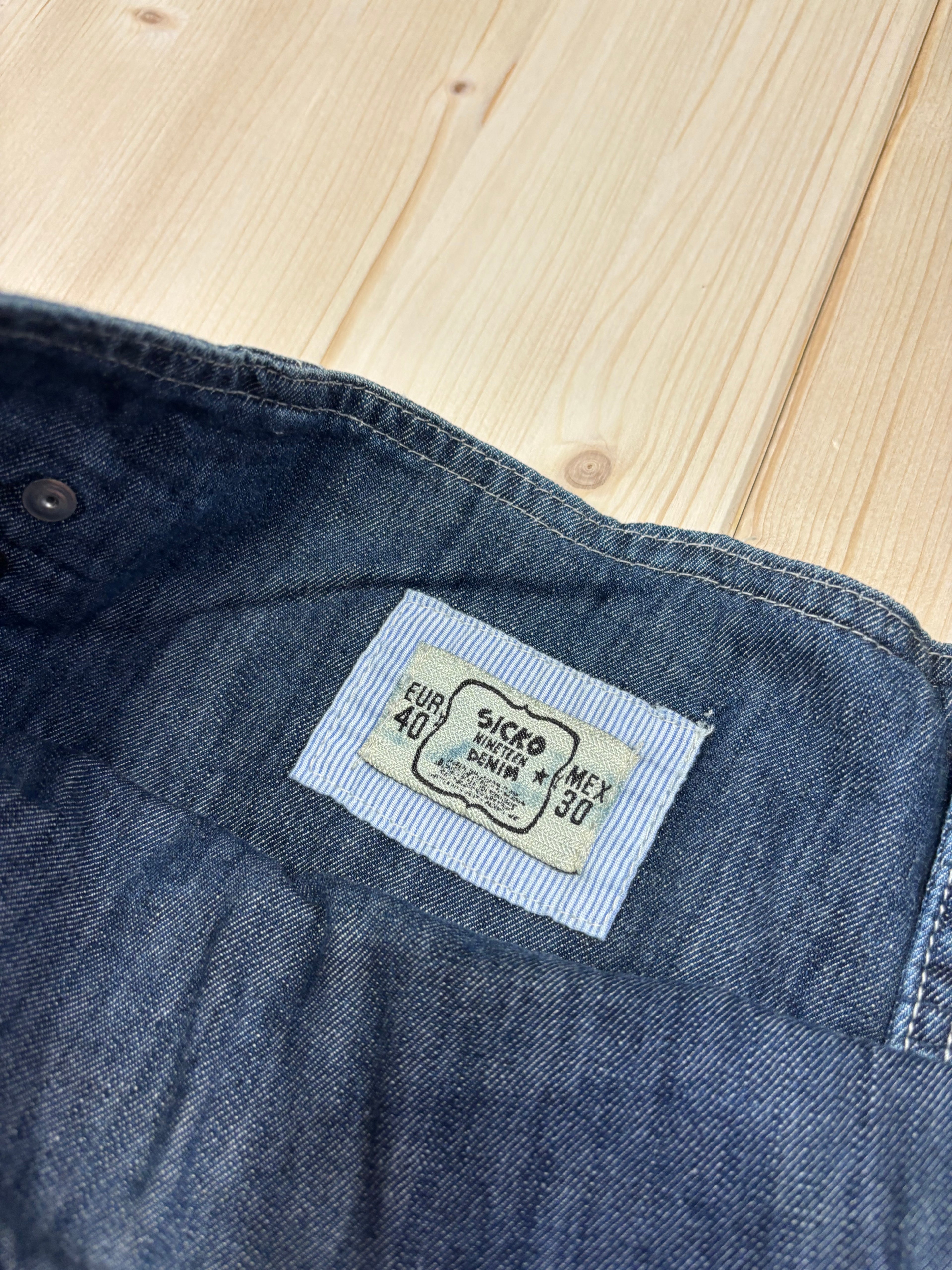 Minigonna Denim Sicko Blu Y2K Vintage