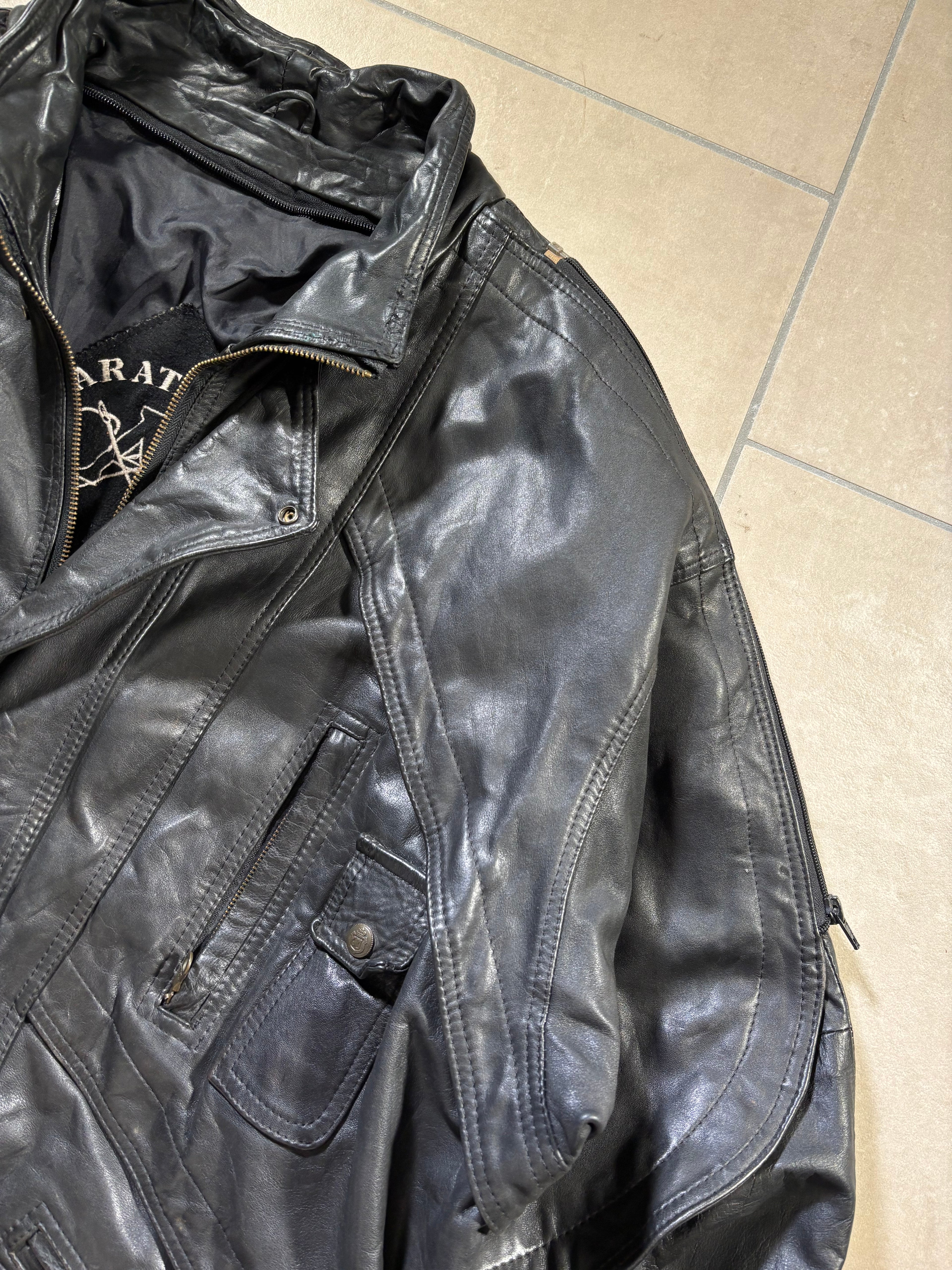 Leather Bomber 80s Vintage