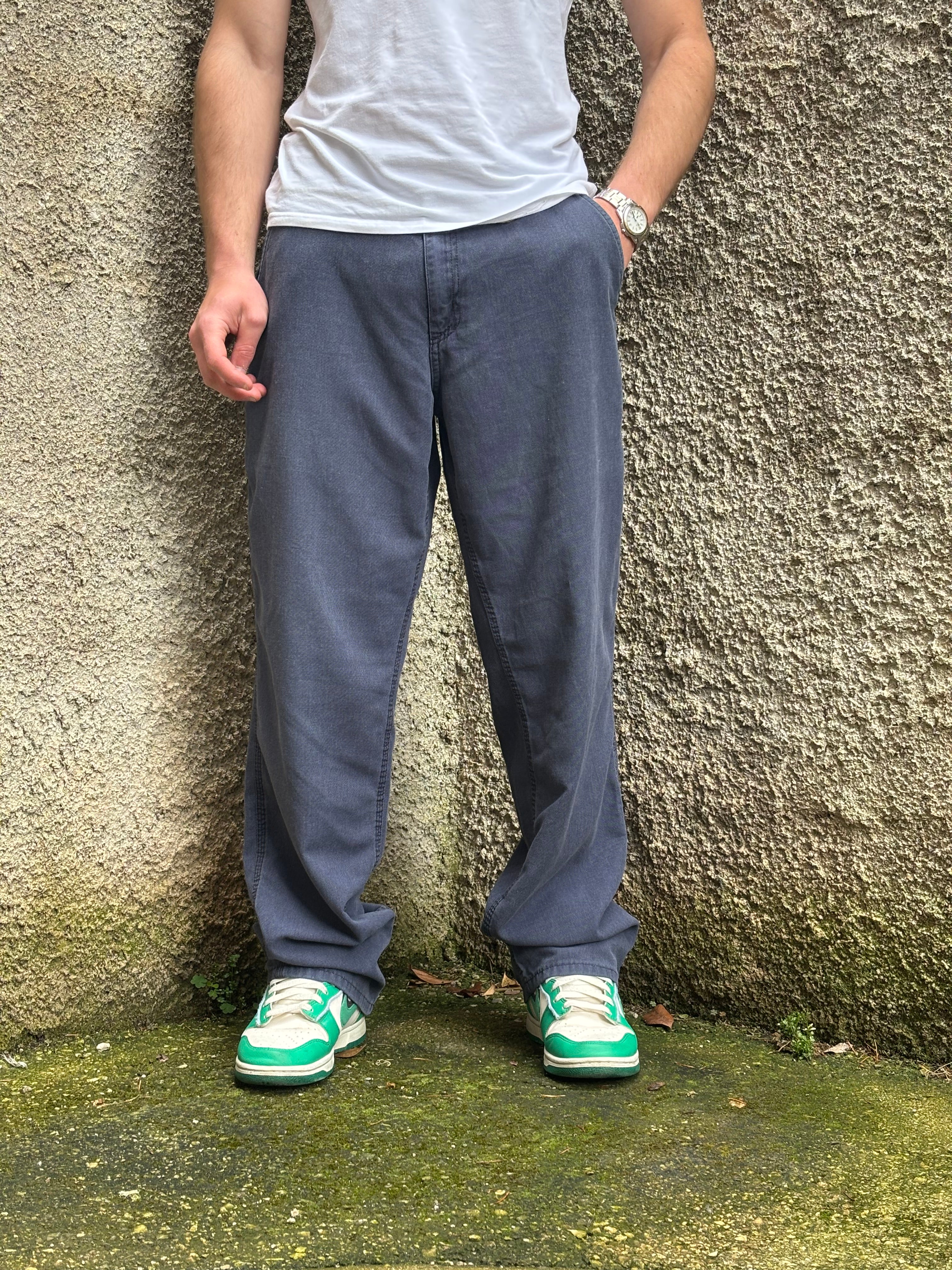 Carhartt Blue Carpenter Work Pants