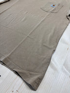 T-Shirt Carhartt Pocket Beige Vintage