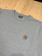 Carhartt Pocket T-Shirt Light Blue Nep
