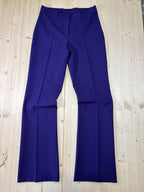 Pantalone Sisley Donna Viola Flare Vintage