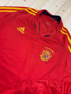 Maglia Nazionale Spagna Home Adidas 2002/04 Climacool Rossa