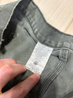 Carhartt Olive Carpenter Shorts Utility Workwear