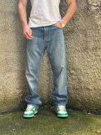 Carhartt Vintage Light Wash Denim Jeans Straight Leg