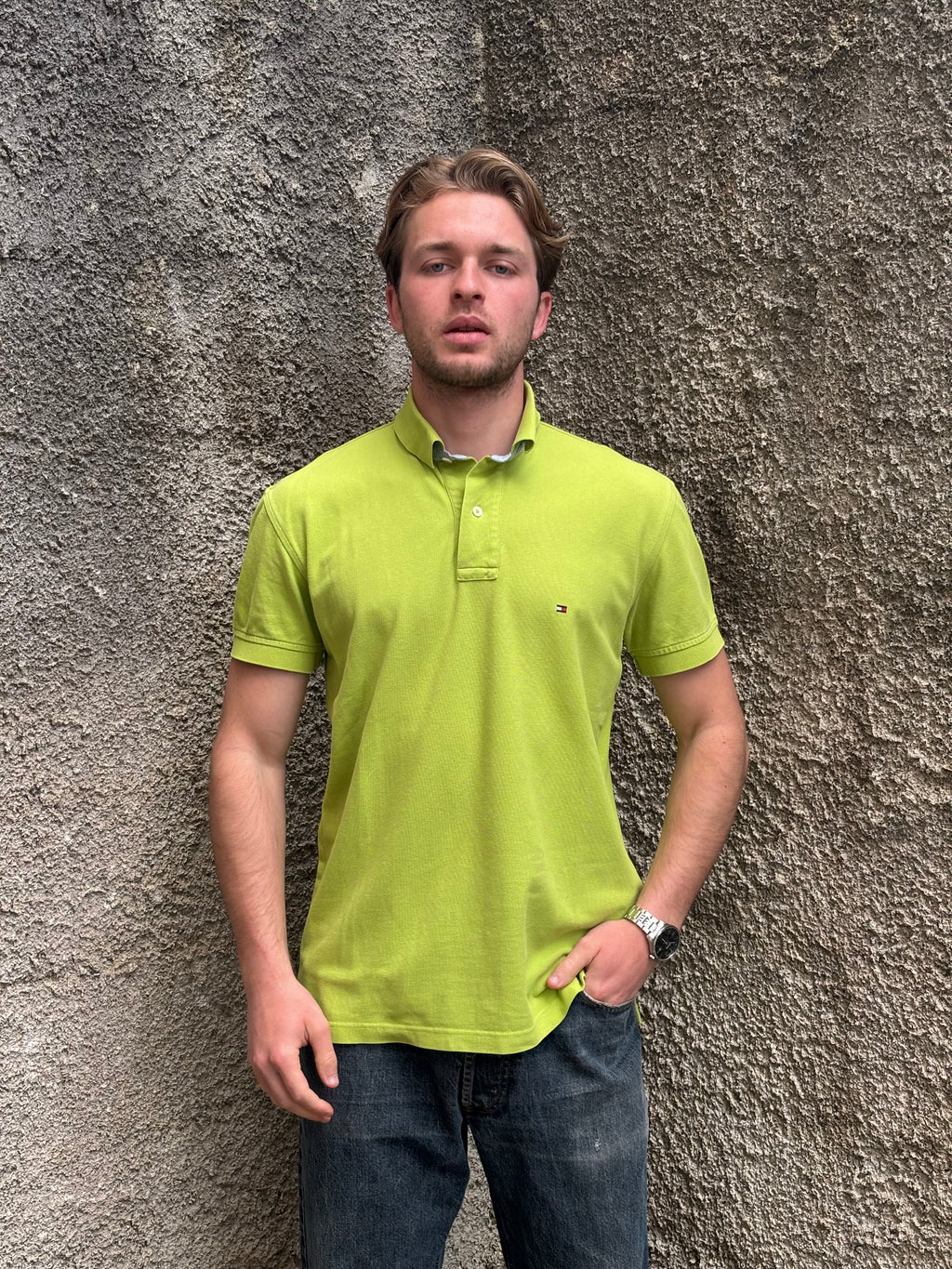 Tommy Hilfiger Green Classic Polo Shirt