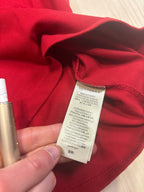 Polo Burberry Rossa Vintage