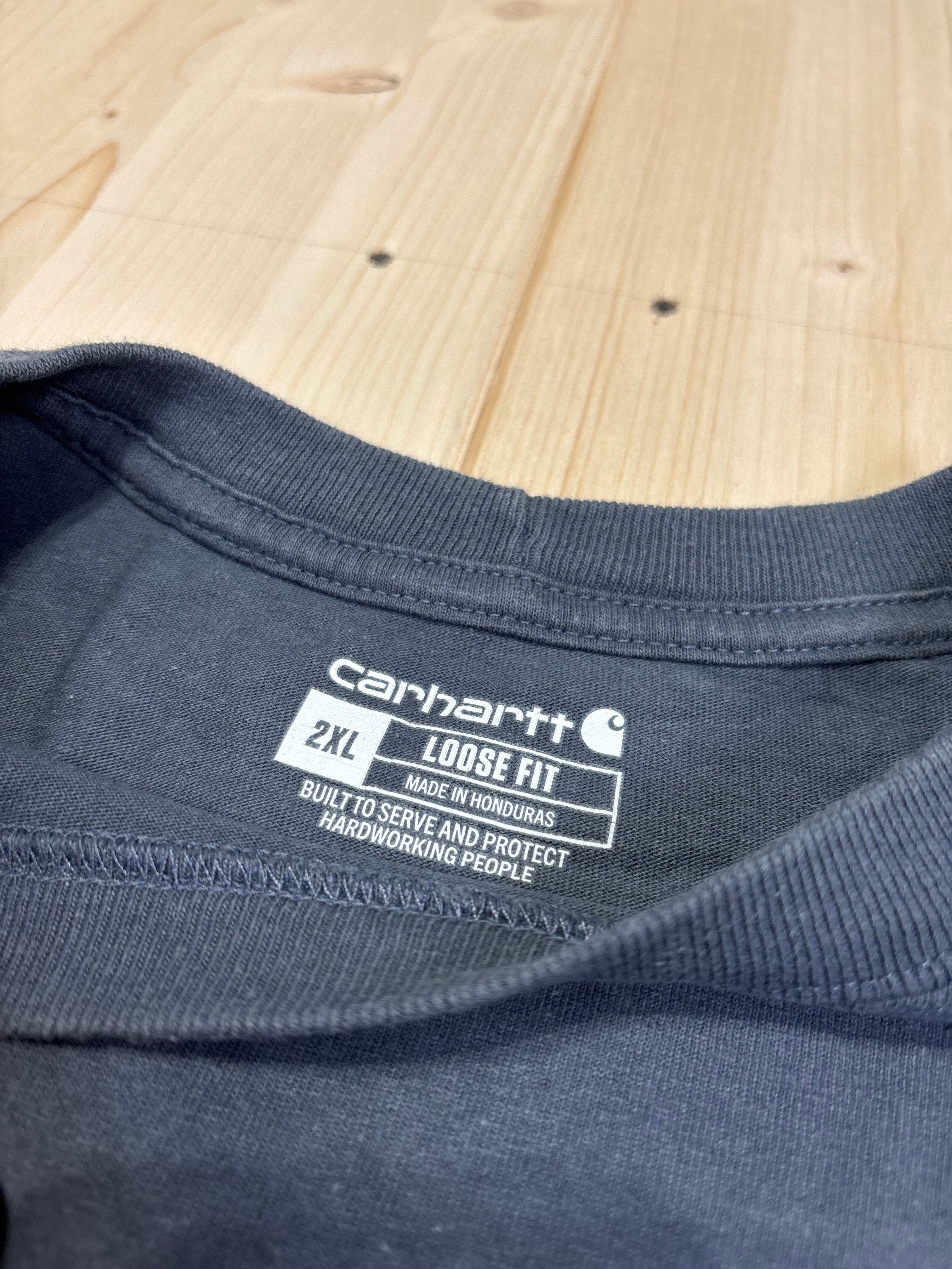 Carhartt Pocket T-Shirt Washed Navy