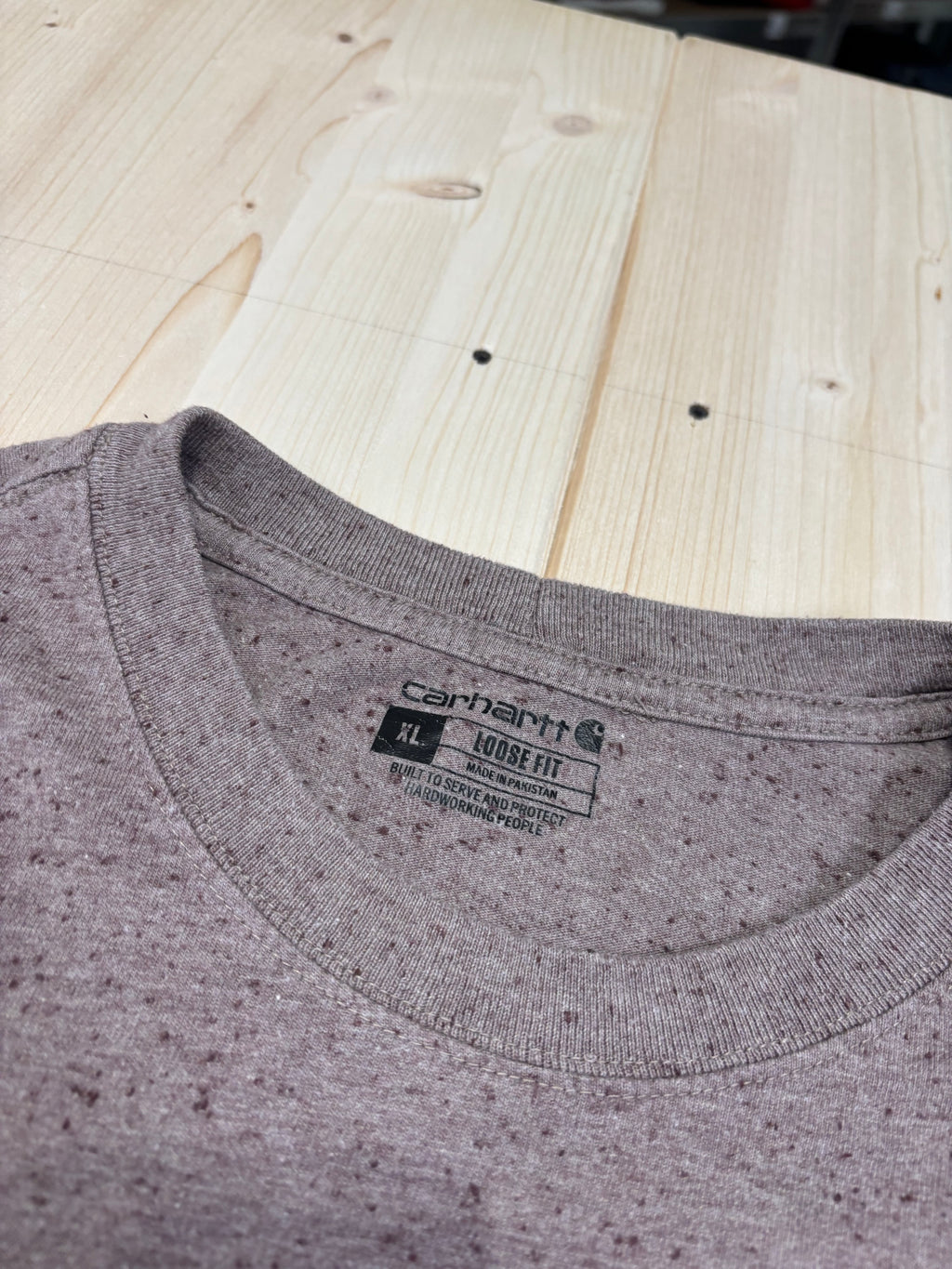Carhartt Pocket T-Shirt Heather Brown