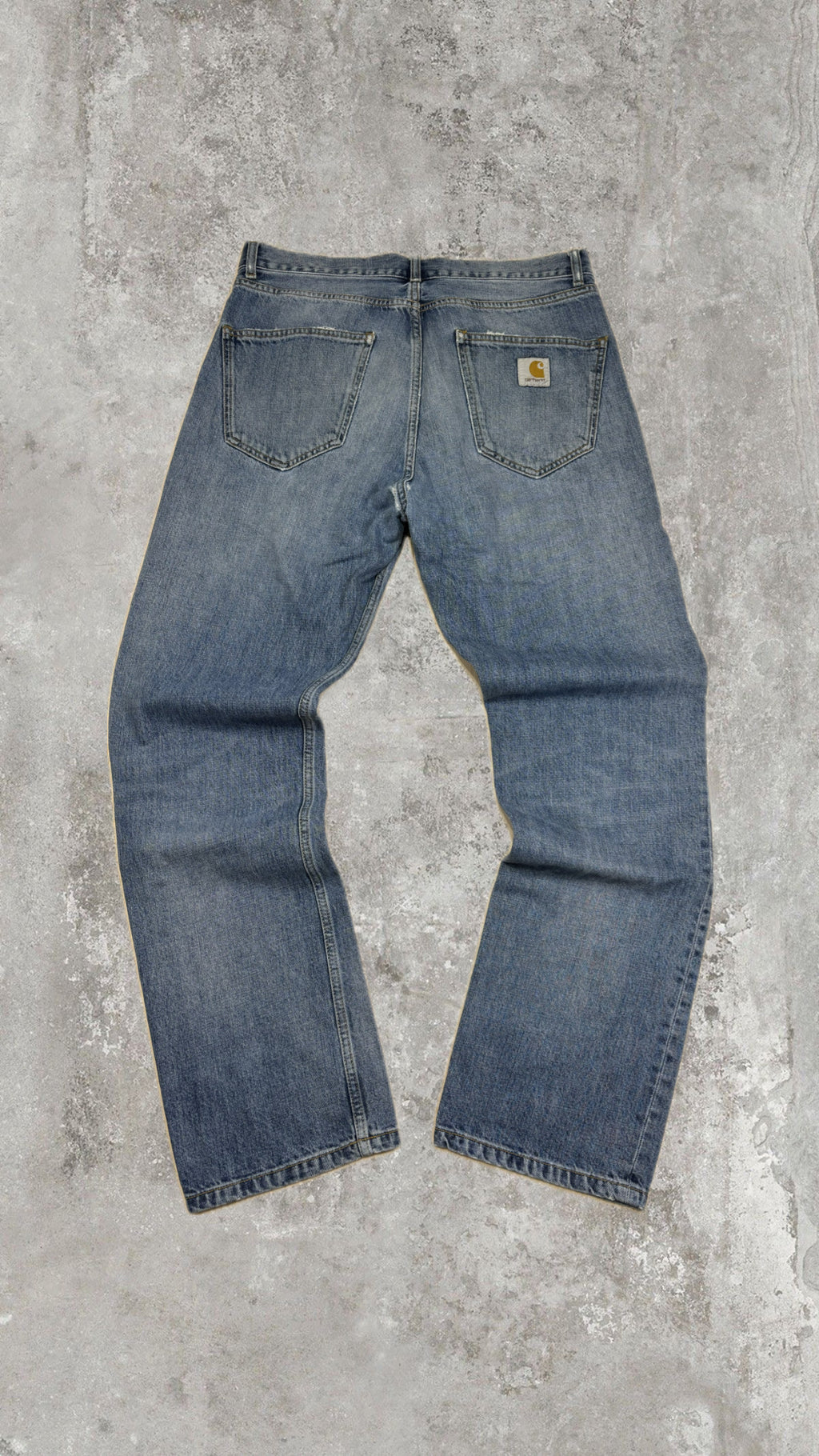 Carhartt Vintage Light Wash Denim Jeans Straight Leg