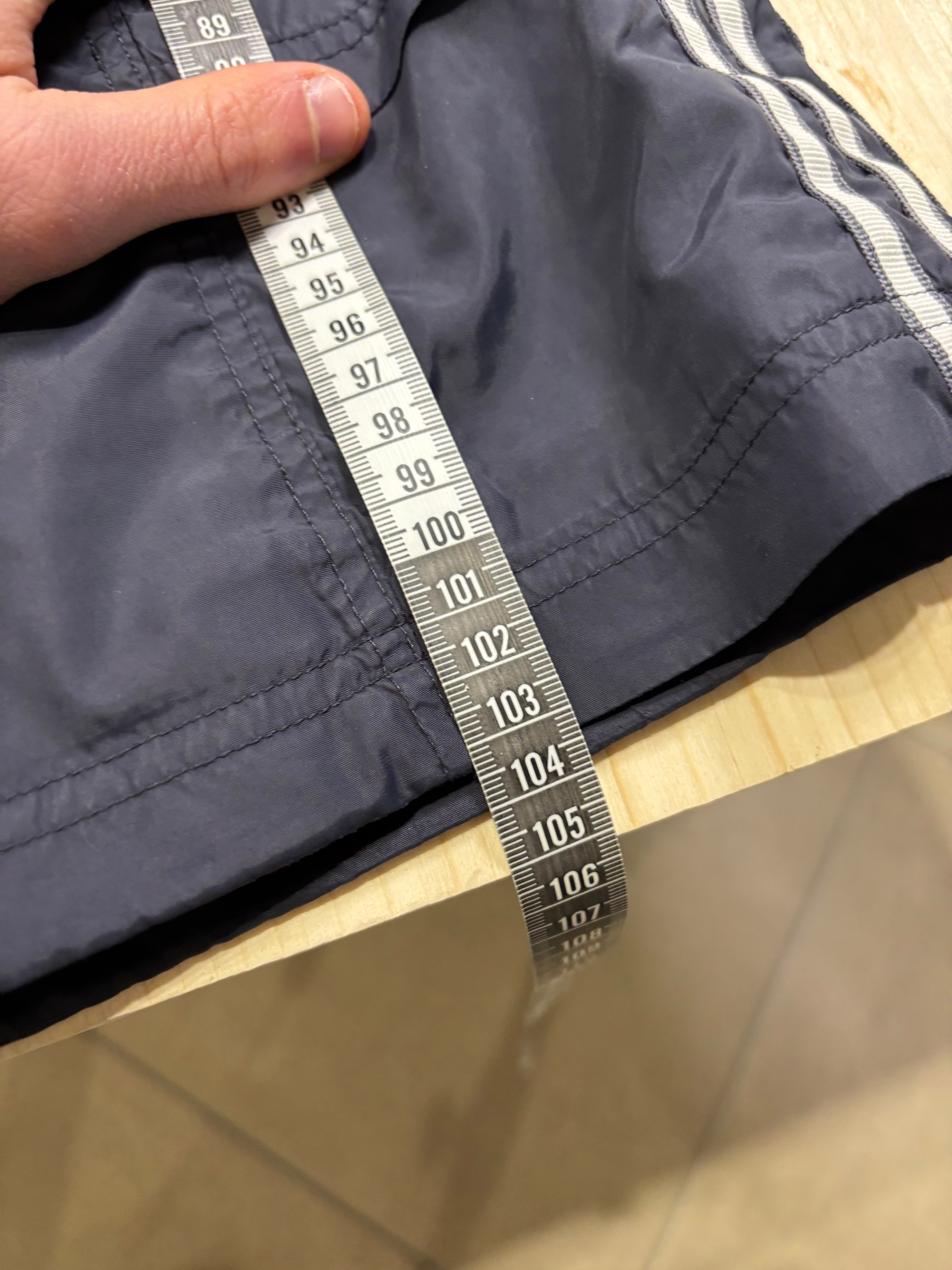 Adidas Vintage Track Pants Blu Navy Loose Fit