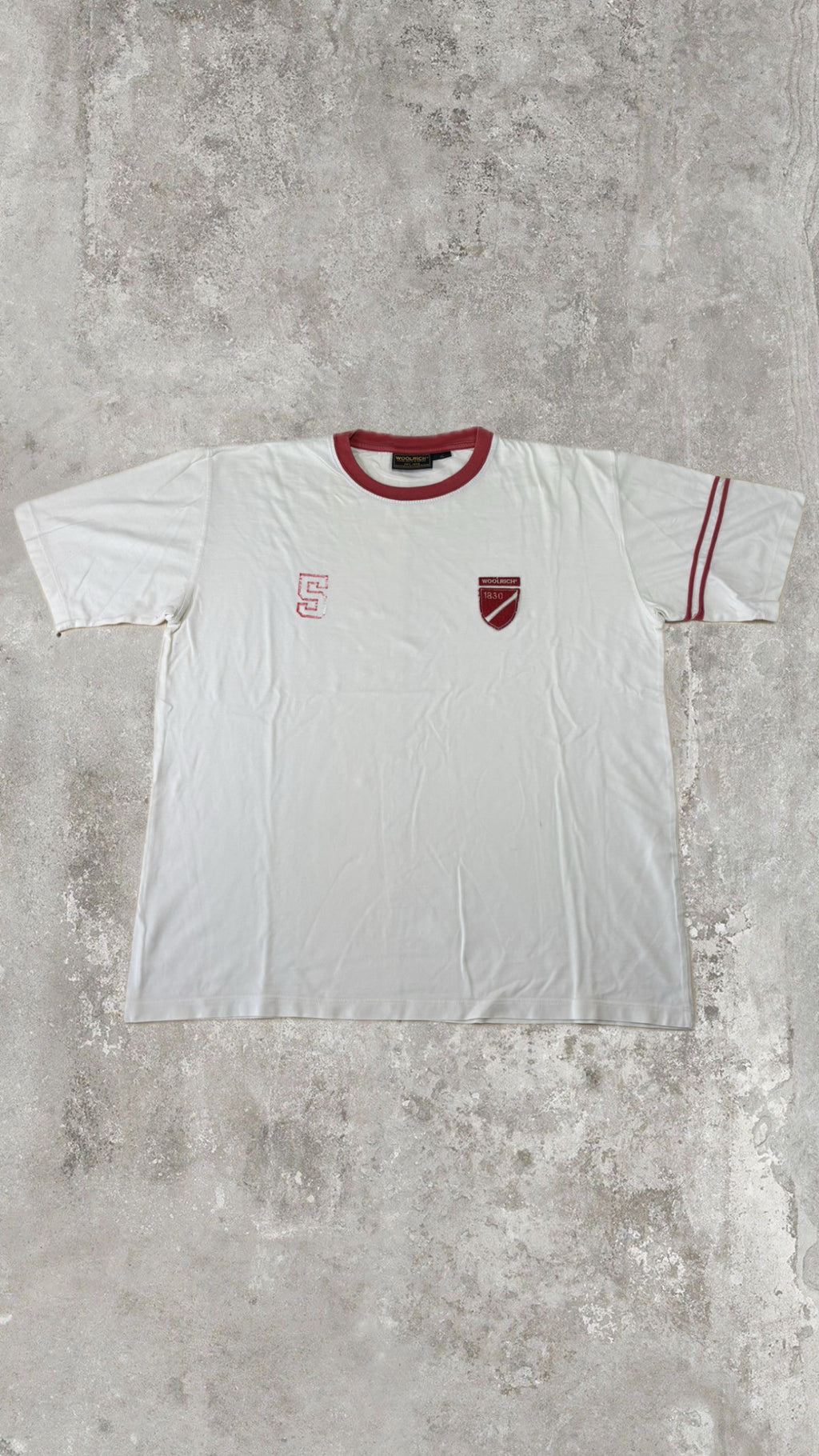 T-Shirt Woolrich 1830 Bianca