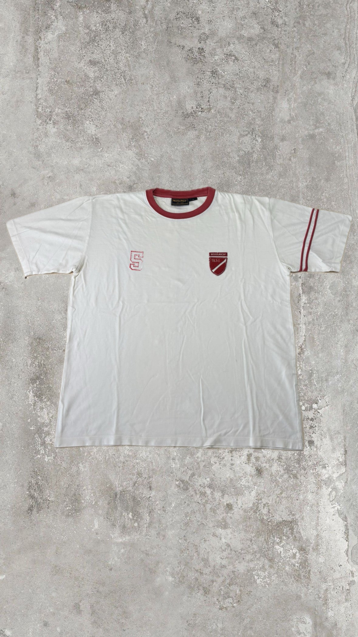 T-Shirt Woolrich 1830 Bianca