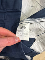 Dickies Navy Wide Leg Work Pants – Pantalone Uomo Vintage