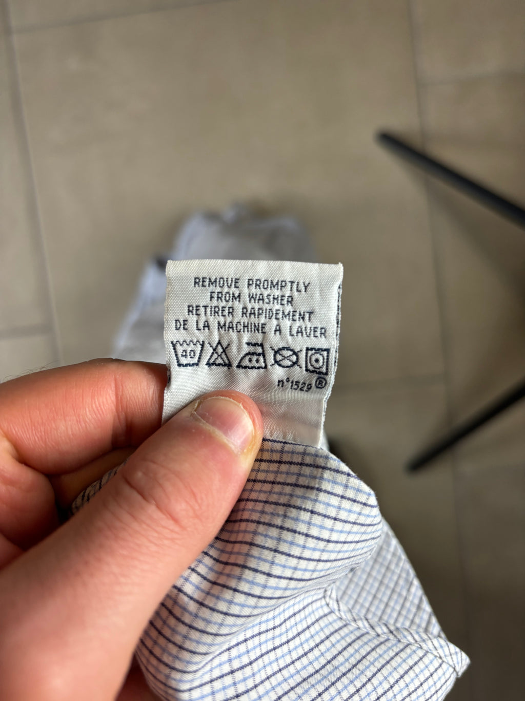 Polo Ralph Lauren Micro Check Shirt Light Blue