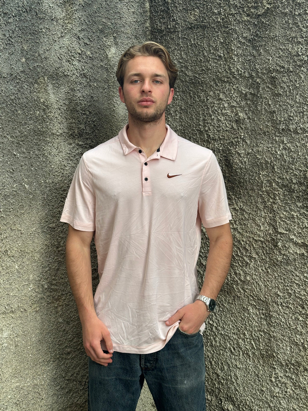 Nike Dri-FIT Polo Shirt Light Pink 2008–2012