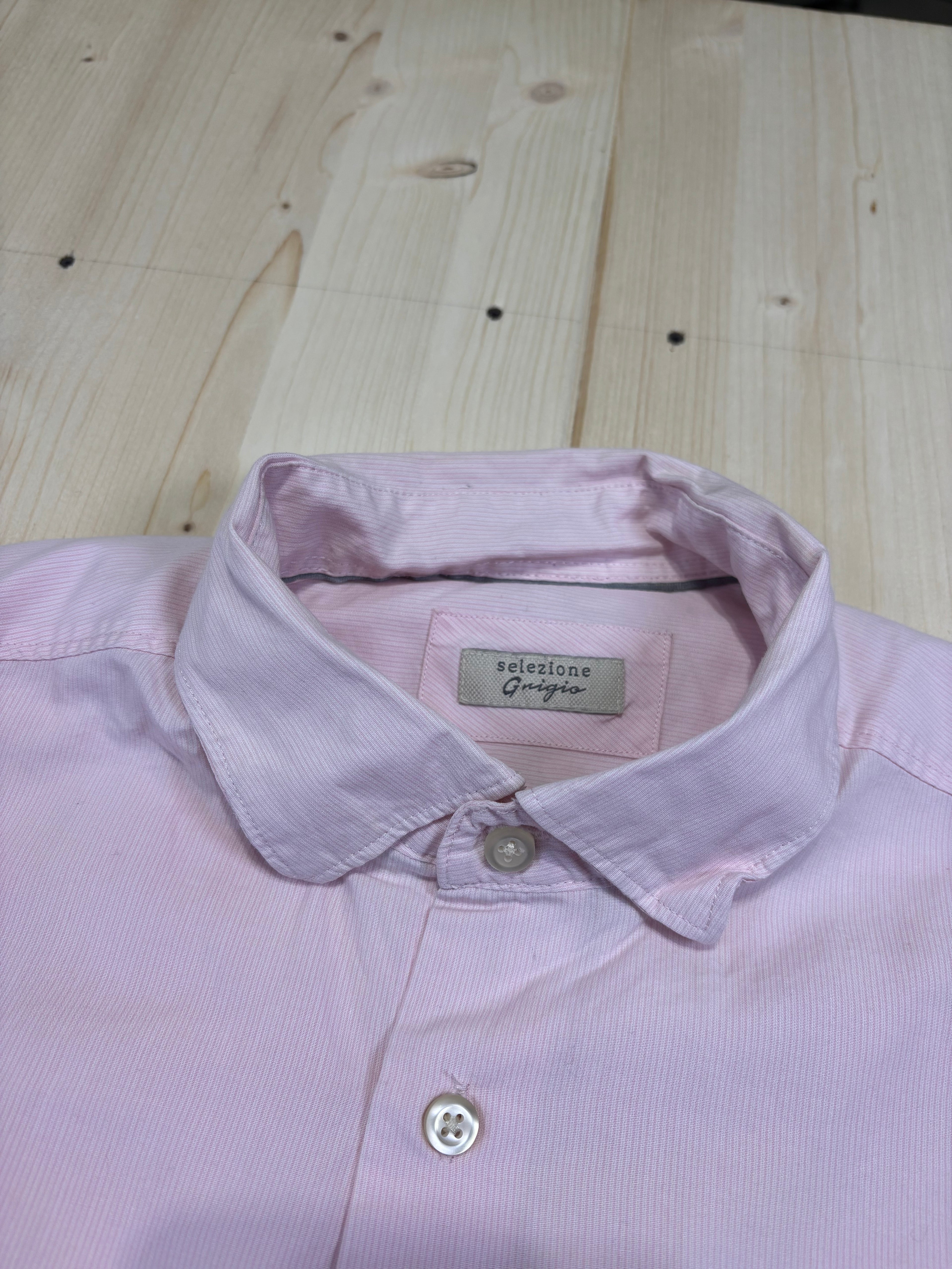 Selezione Grigio Light Pink Button-Up Shirt